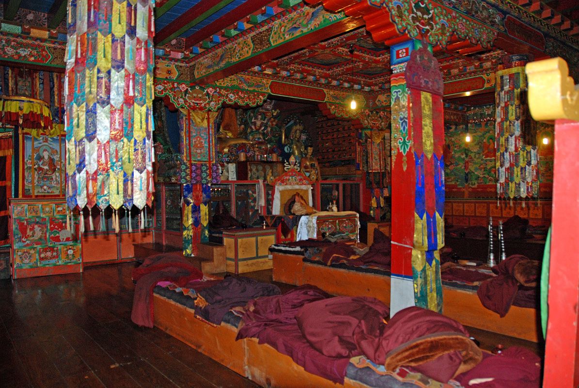 15 Altar In Dokhang Main Prayer Hall Of Tengboche Gompa